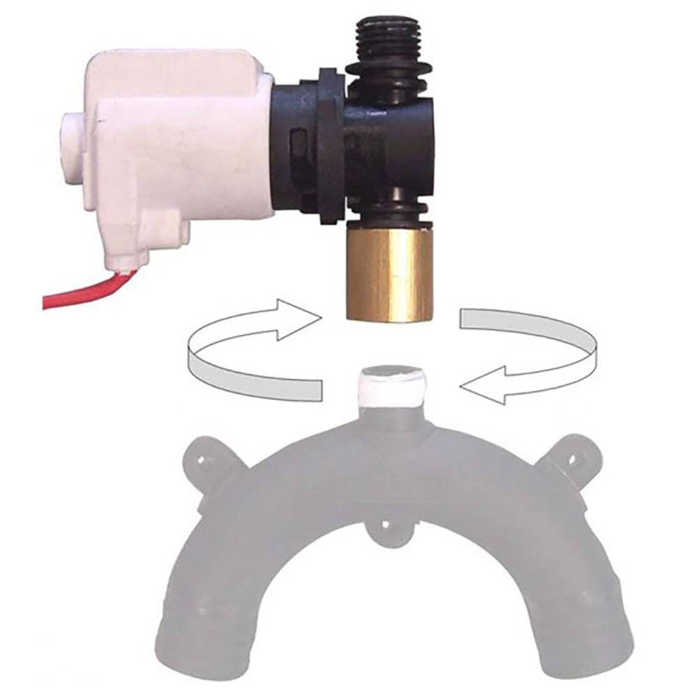 Jabsco Vented Loop Solenoid Valve f/37010 Series Toilet [37068-2000] - Twin Screws Marine Service