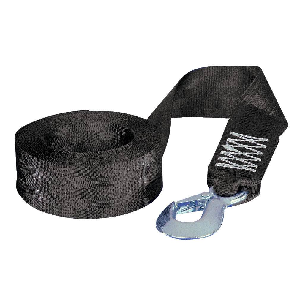 Fulton 2" x 20' Winch Strap w/Hook - 2,600lbs Max Load [501202] - Twin Screws Marine Service