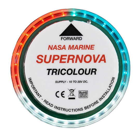 Clipper Supernova Tricolor Navigation Light [SUPER-TRI] - Twin Screws Marine Service