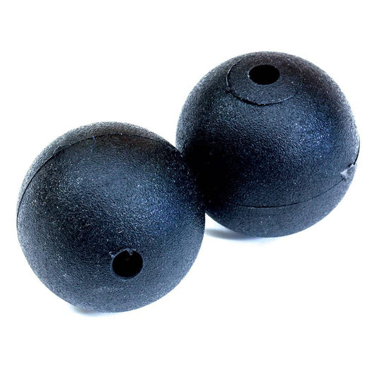 Tigress Black Plastic Outrigger Stops - 1-1/4" - Pair [88690] - Twin Screws Marine Service
