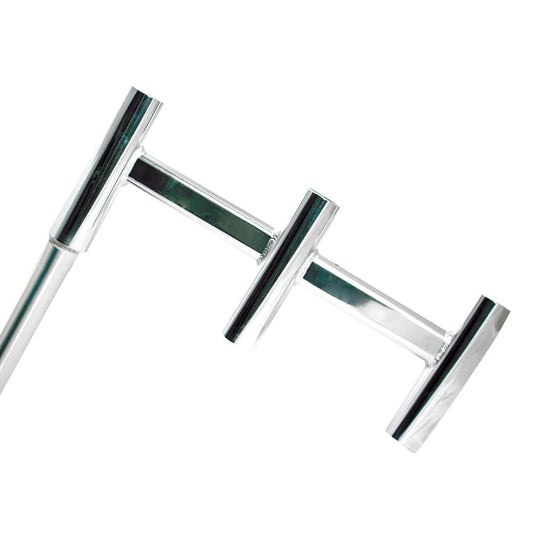 Tigress Offset Triple Aluminum Rod Holder - Straight Butt [88149-1] - Twin Screws Marine Service