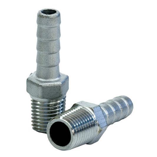 Tigress Stainless Steel Pipe to Hose Adapter - 1/4" IPS [77910] - Twin Screws Marine Service