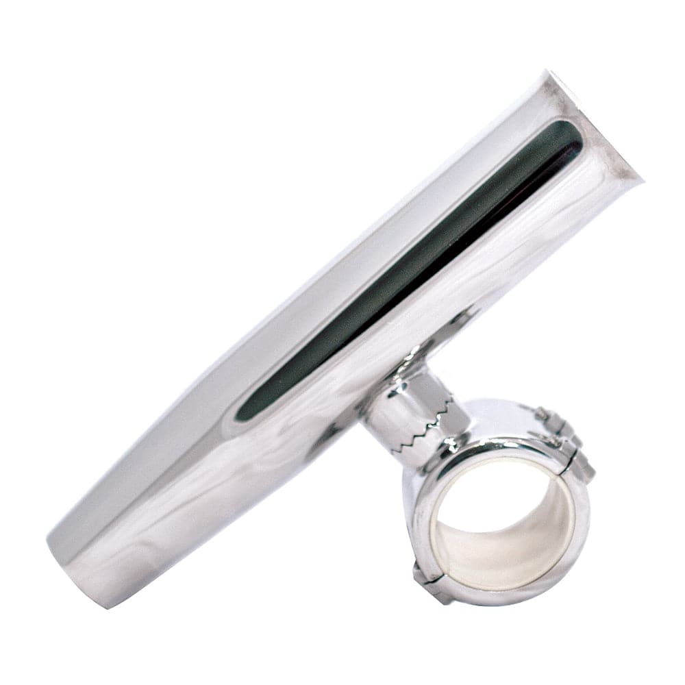 Tigress 1-1/4" Polished SS Adjustable Clamp-On Rod Holder [88192] - Twin Screws Marine Service