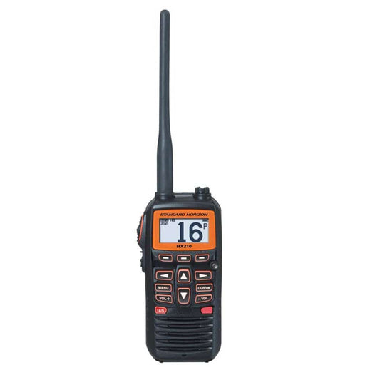 Standard Horizon HX210 6W Floating Handheld Marine VHF Transceiver [HX210] - Twin Screws Marine Service