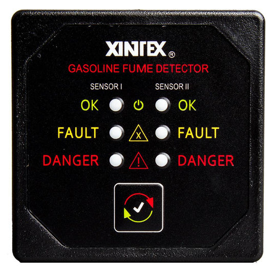 Fireboy-Xintex Gasoline Fume Detector w/Dual Channel - 12/24V [G-2B-R] - Twin Screws Marine Service