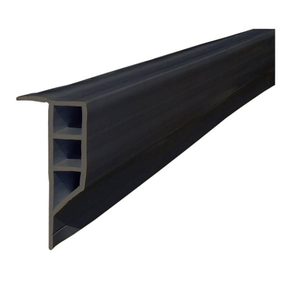 Dock Edge Standard PVC Full Face Profile - 16' Roll - Black [1163-F] - Twin Screws Marine Service