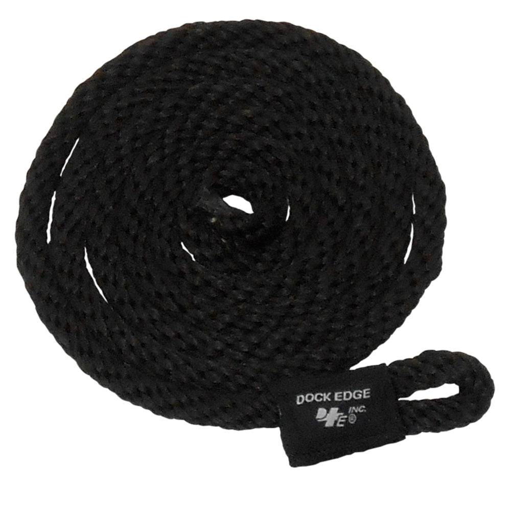 Dock Edge Fender Line - 3/8" x 5' - Black - 2-Pack [91-566-F] - Twin Screws Marine Service