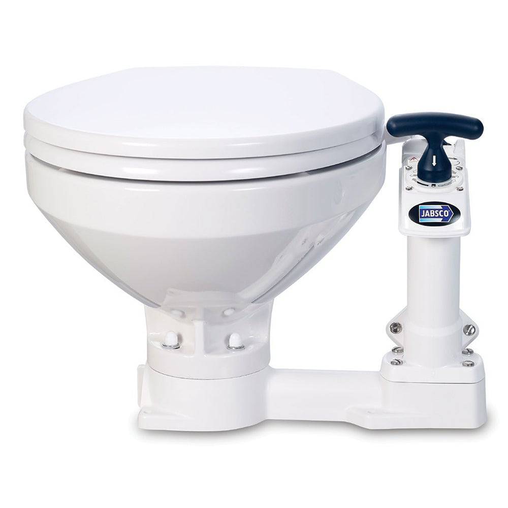 Jabsco Manual Marine Toilet - Compact Bowl [29090-5000] - Twin Screws Marine Service