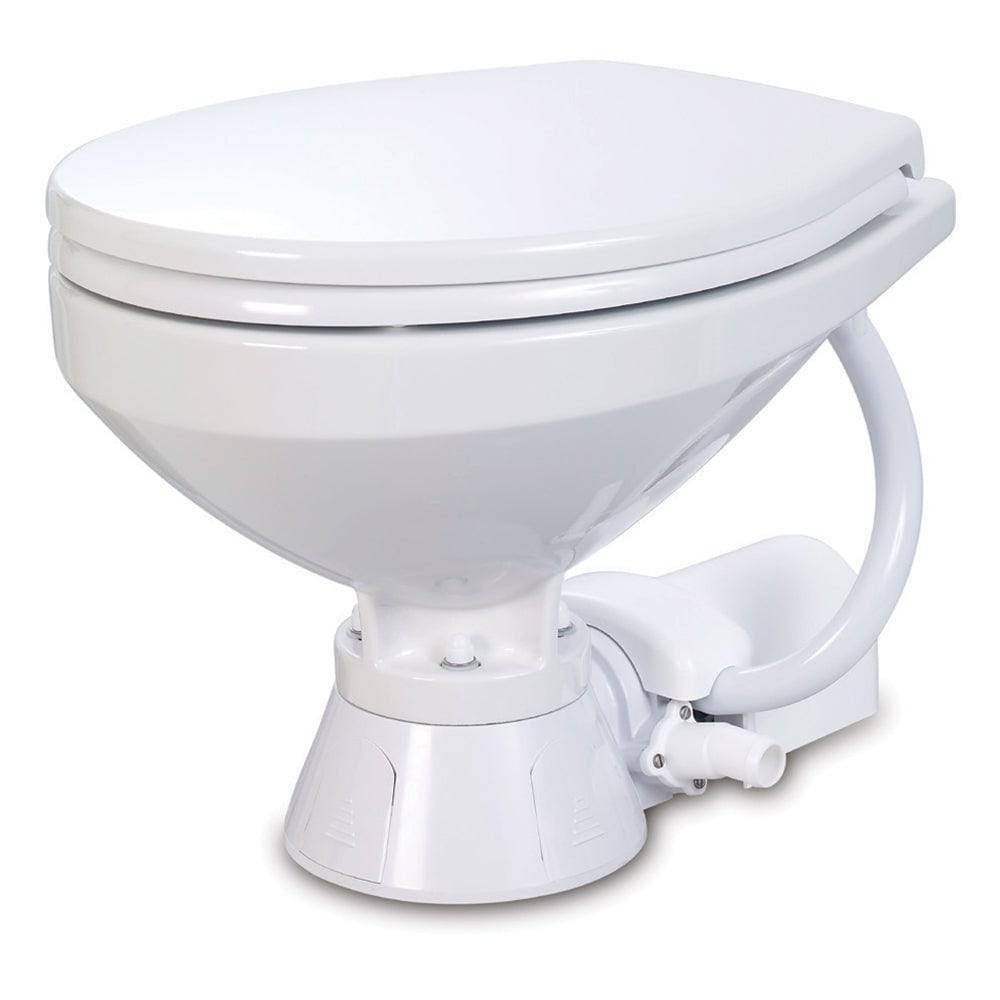 Jabsco Electric Marine Toilet - Compact Bowl - 12V [37010-3092] - Twin Screws Marine Service
