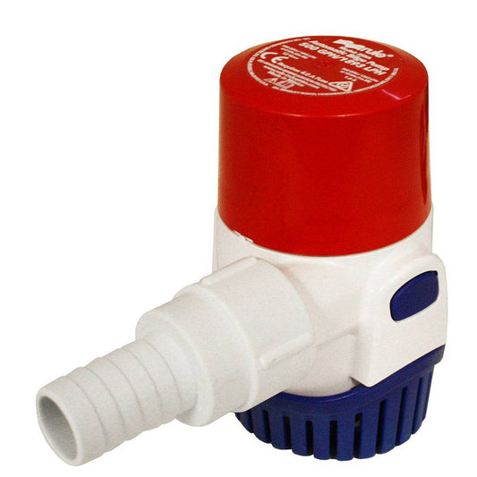 Rule 500GPH Electronic Sensing Bilge Pump - 12V [25SA] - Twin Screws Marine Service