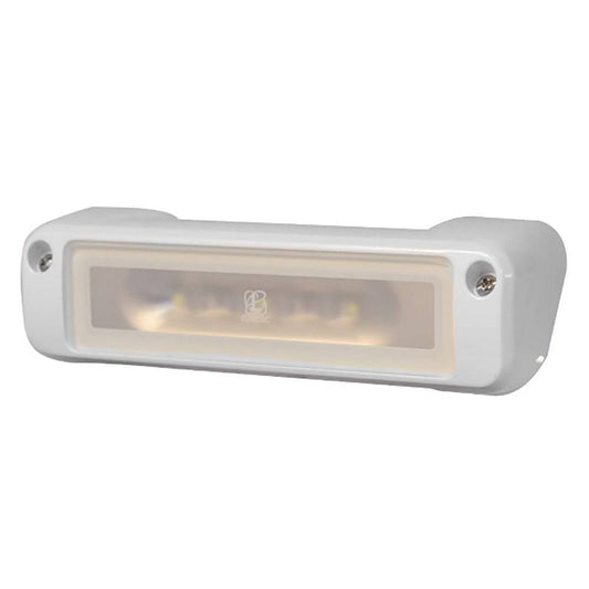 Lumitec Perimeter Light - White Finish - White/Red Dimming [101477] - Twin Screws Marine Service