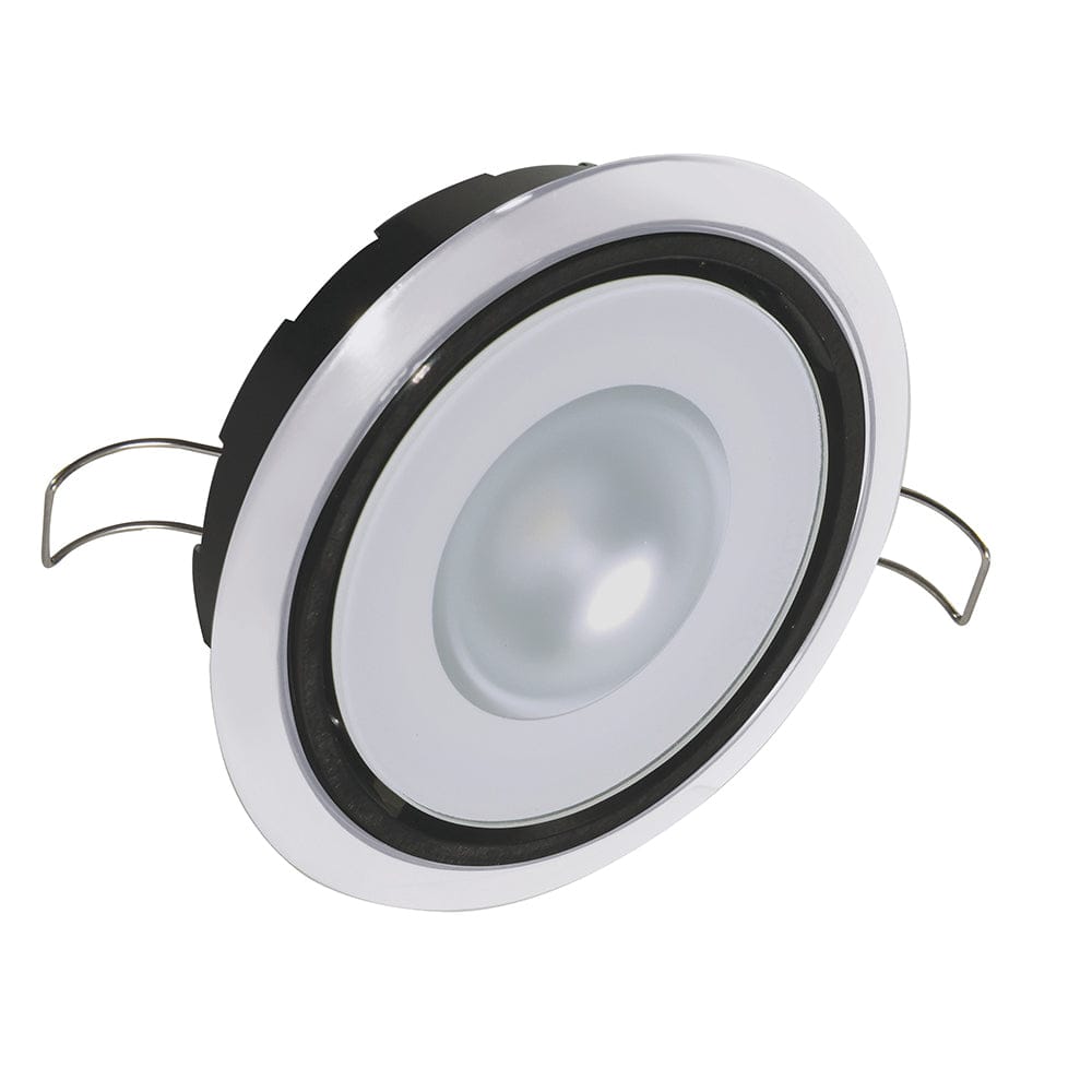 Lumitec Mirage Positionable Down Light - Spectrum RGBW Dimming - White Bezel [115127] - Twin Screws Marine Service