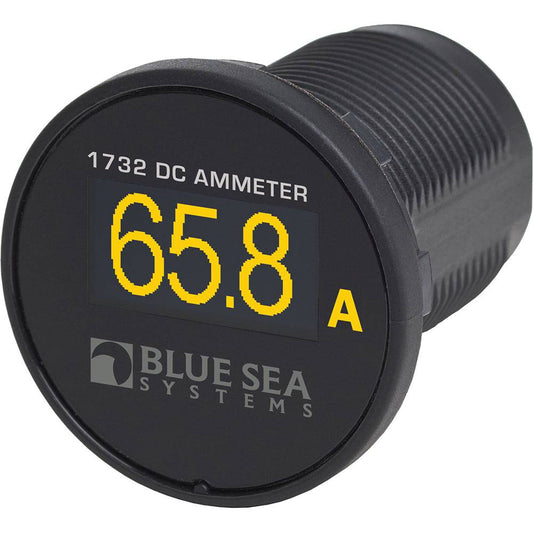 Blue Sea 1732 Mini OLED Ammeter [1732] - Twin Screws Marine Service