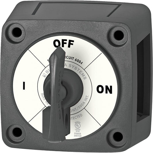Blue Sea 6004200 Single Circuit ON-OFF w/Locking Key - Black [6004200] - Twin Screws Marine Service