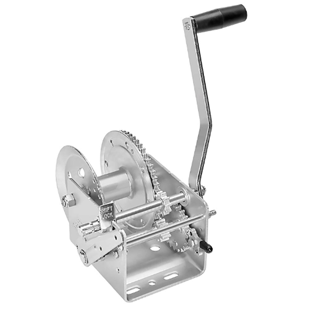 Fulton 2600lb 2-Speed Winch w/Hand Brake [142411] - Twin Screws Marine Service