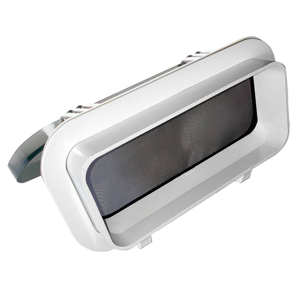 Beckson 5" x 12" x 2" Self Drain Opening Port [PO512-WC-20] - Twin Screws Marine Service