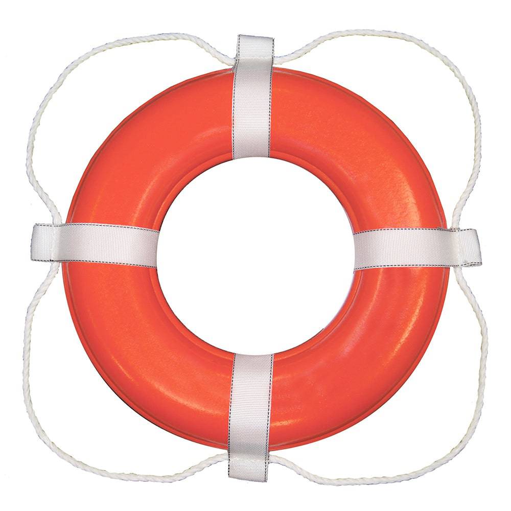 Taylor Made Foam Ring Buoy - 30" - Orange w/White Grab Line [383] - Twin Screws Marine Service