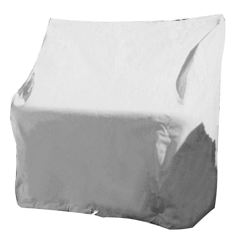 Taylor Made Small Swingback Back Boat Seat Cover - Vinyl White [40240] - Twin Screws Marine Service