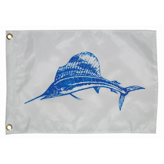 Taylor Made 12" x 18" Sailfish Flag [2818] - Twin Screws Marine Service