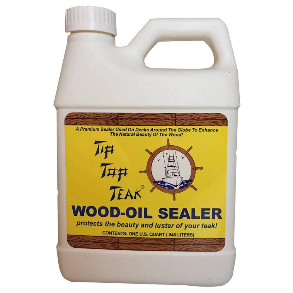 Tip Top Teak Wood Oil Sealer - Quart [TS 1001] - Twin Screws Marine Service