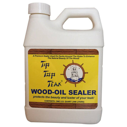 Tip Top Teak Wood Oil Sealer - Quart [TS 1001] - Twin Screws Marine Service