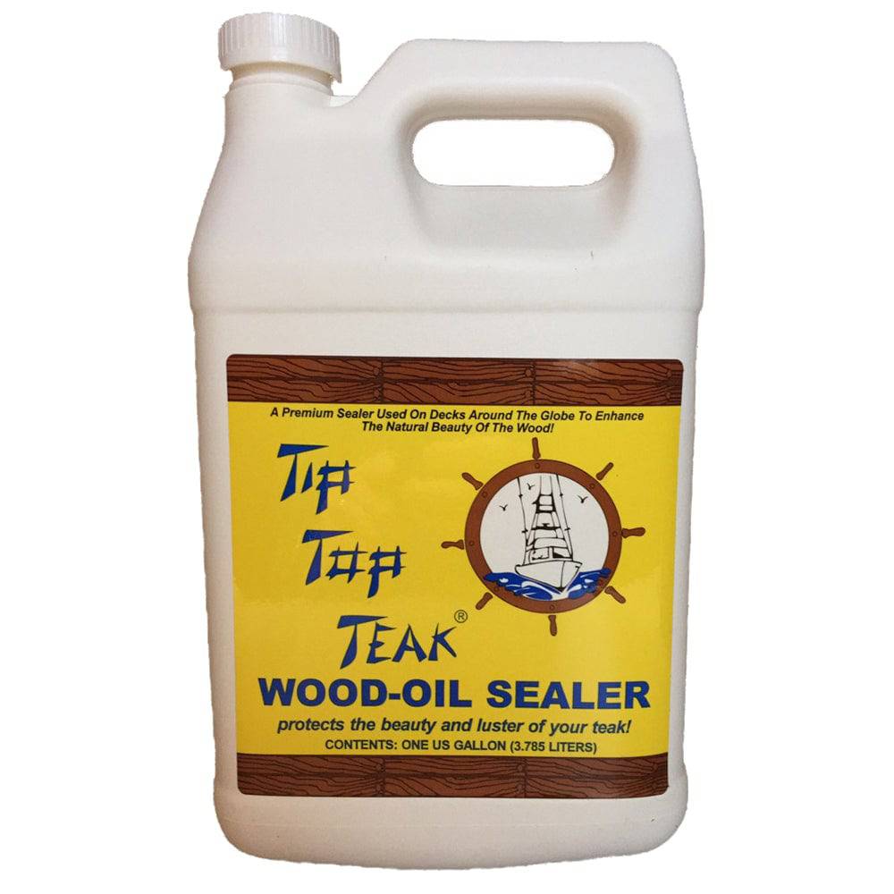 Tip Top Teak Wood Oil Sealer - Gallon [TS 1002] - Twin Screws Marine Service