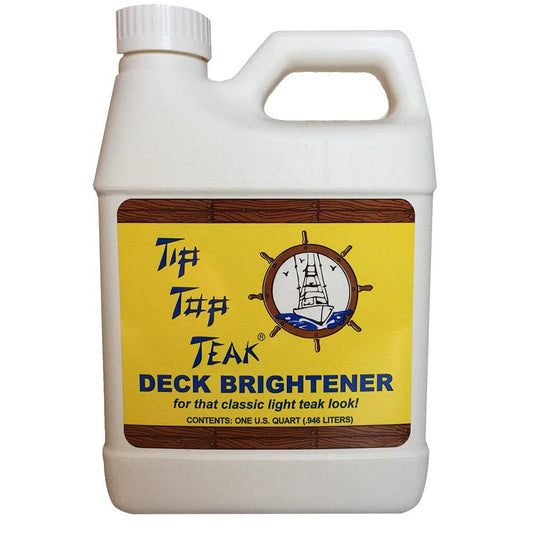 Tip Top Teak Deck Brightener - Quart [TB 3001] - Twin Screws Marine Service