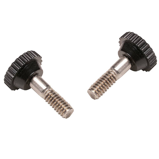 Taylor Made Bimini Hinge Thumb Screws Black - Pair [11736] - Twin Screws Marine Service