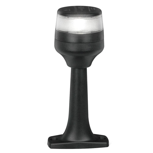 Hella Marine NaviLED 360 Compact All Round Lamp - 2nm - 6" Fixed Mount - Black [980960201] - Twin Screws Marine Service