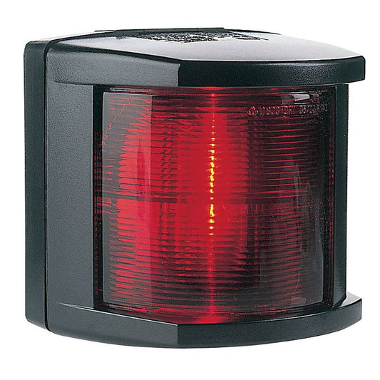 Hella Marine Port Navigation Light - Incandescent - 2nm - Black Housing - 12V [002984335] - Twin Screws Marine Service