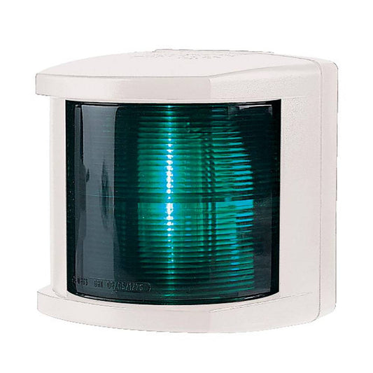 Hella Marine Starboard Navigation Light - Incandescent - 2nm - White Housing - 12V [002984395] - Twin Screws Marine Service