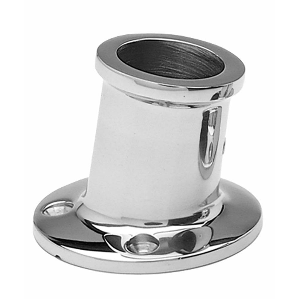 Taylor Made 1-1/4" SS Top Mount Flag Pole Socket [966] - Twin Screws Marine Service