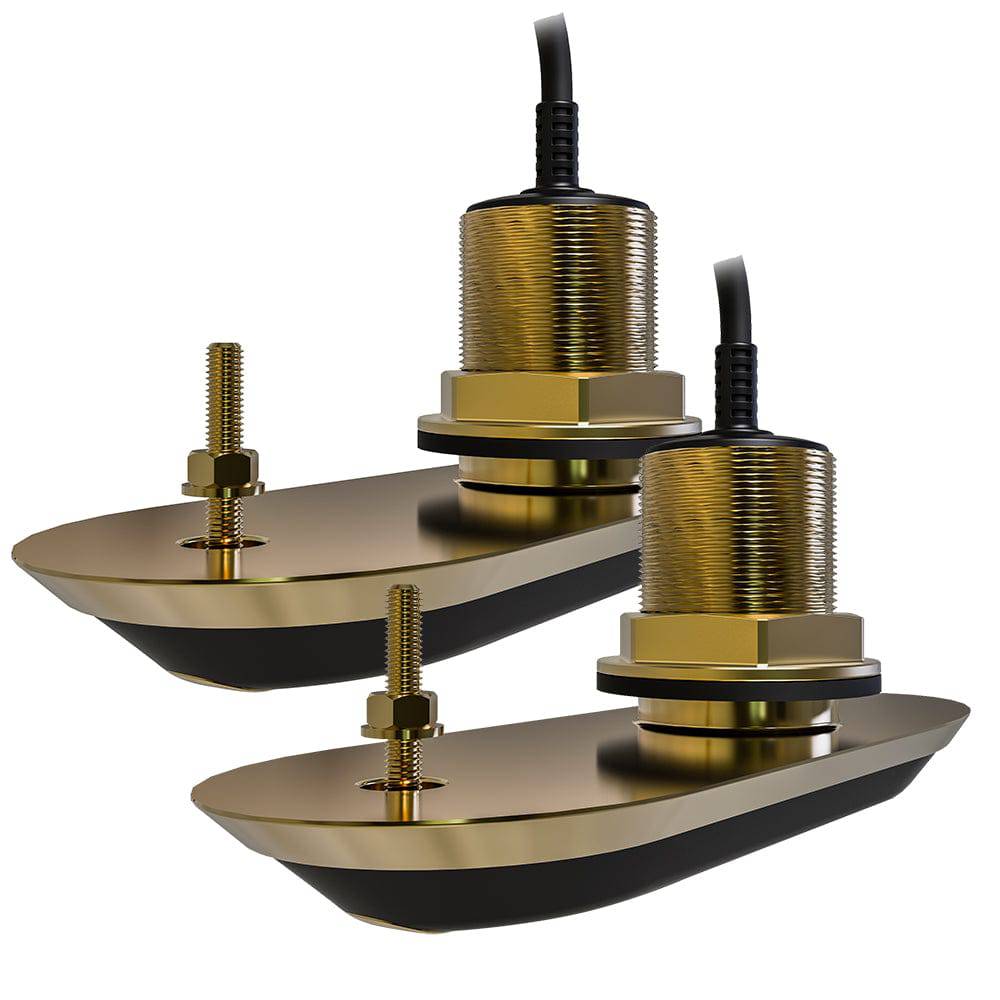 Raymarine RV-212 RealVision 3D Bronze Thru-Hull Transducer Pair Pack - 12 - 8M Cable  Y-Cable [T70318] - Twin Screws Marine Service