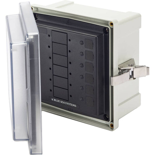 Blue Sea 3113 - SMS Panel Enclosure w/6 Blank Circuits [3113] - Twin Screws Marine Service