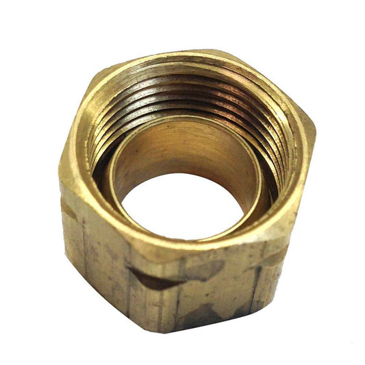 Uflex Brass Compression Nut w/Sleeve #61CA-6 [71004K] - Twin Screws Marine Service