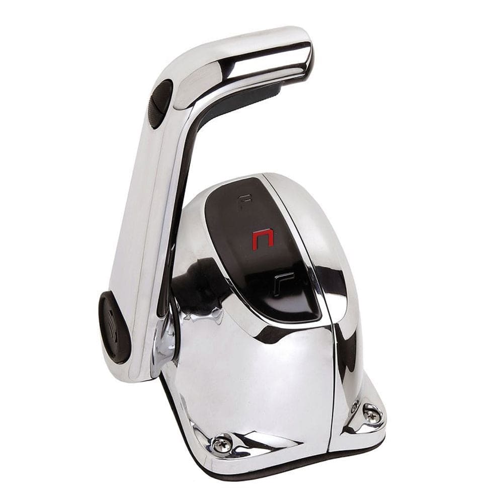 UflexSingle Lever Top Mount Control w/Neutral Lock  Trim Switch - Chrome [B501CHT/L] - Twin Screws Marine Service