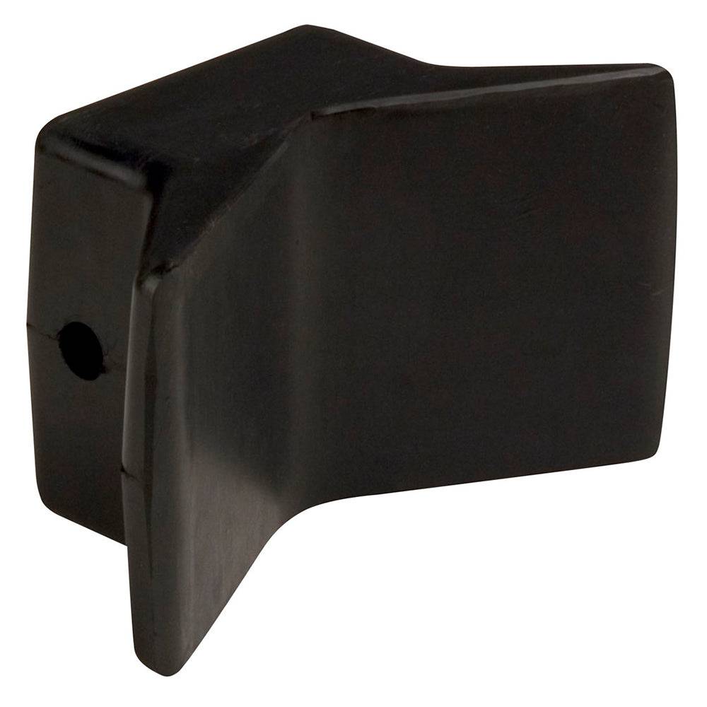 C.E. Smith Bow Y-Stop - 4" x 4" - Black Natural Rubber [29550] - Twin Screws Marine Service