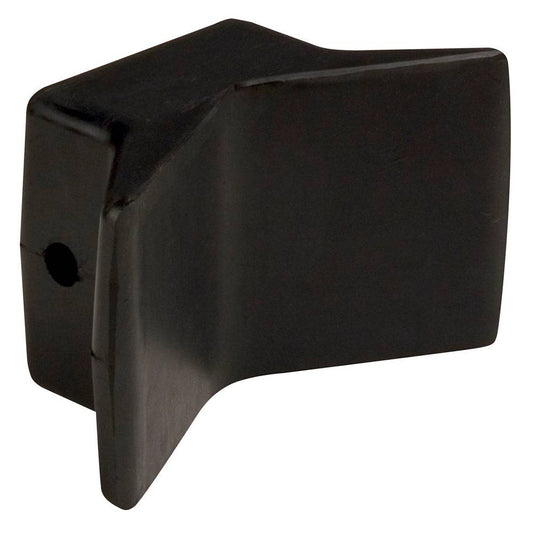 C.E. Smith Bow Y-Stop - 4" x 4" - Black Natural Rubber [29550] - Twin Screws Marine Service