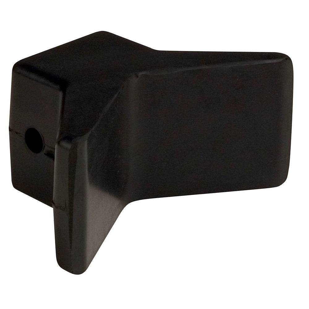 C.E. Smith Bow Y-Stop - 3" x 3" - Black Natural Rubber [29551] - Twin Screws Marine Service