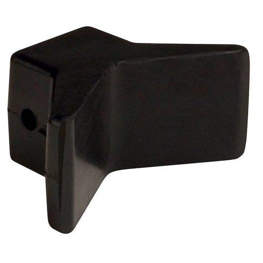 C.E. Smith Bow Y-Stop - 3" x 3" - Black Natural Rubber [29551] - Twin Screws Marine Service