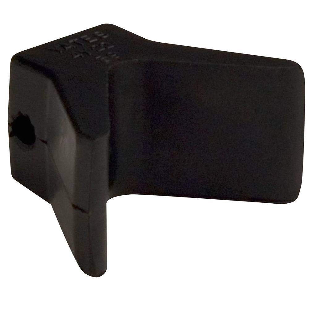 C.E. Smith Bow Y-Stop - 2" x 2" - Black Natural Rubber [29552] - Twin Screws Marine Service