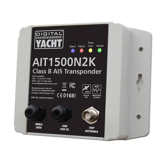 Digital Yacht AIT1500 NMEA2000 Class B AIS [ZDIGAIT1500N2K] - Twin Screws Marine Service