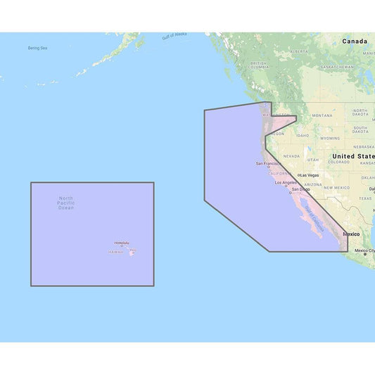 Furuno U.S. West Coast, Hawaii  Baja Mexico - Vector Chart, Standard Resolution Satellite Photos f/Baja Mexico - Unlock Code [MM3-VNA-024] - Twin Screws Marine Service
