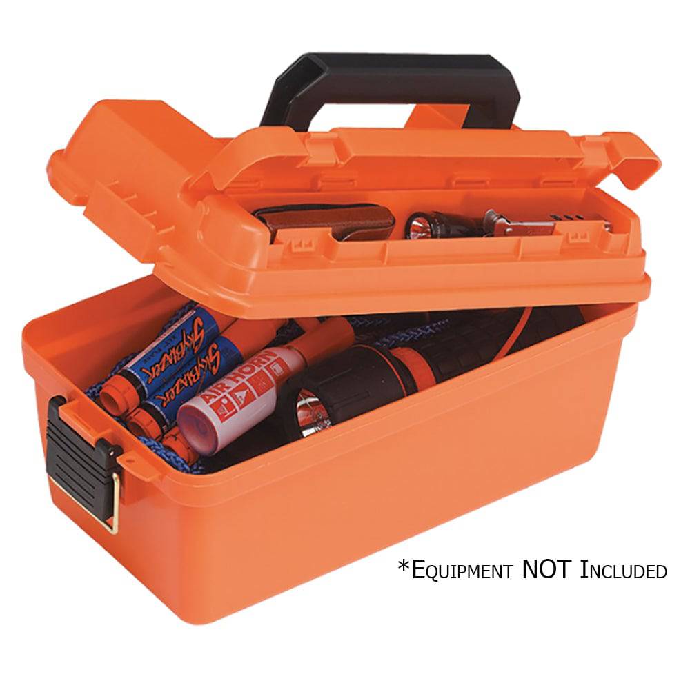 Plano Small Shallow Emergency Dry Storage Supply Box - Orange [141250] - Twin Screws Marine Service
