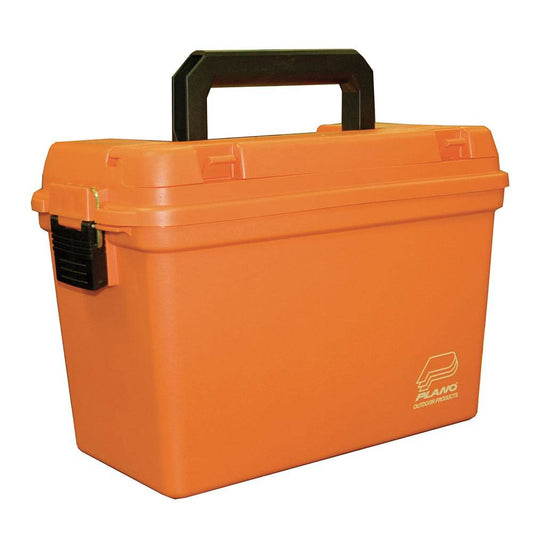 Plano Deep Emergency Dry Storage Supply Box w/Tray - Orange [161250] - Twin Screws Marine Service