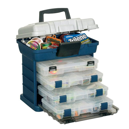 Plano 4-BY 3600 StowAway Rack System - Blue/Silver [136400] - Twin Screws Marine Service