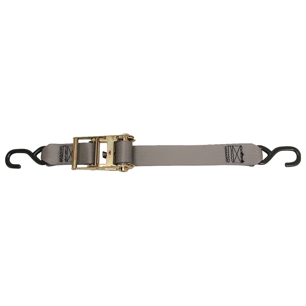 CargoBuckle Multipurpose Ratchet Strap Tie-Down w/S-Hooks - 2" x 15 [F13758] - Twin Screws Marine Service