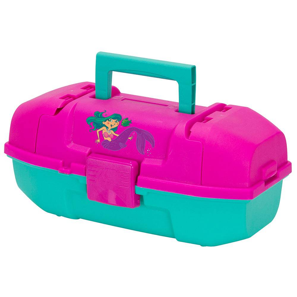 Plano Youth Mermaid Tackle Box - Pink/Turquoise [500102] - Twin Screws Marine Service