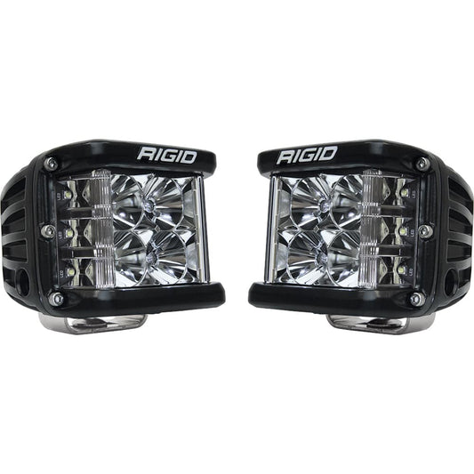 RIGID Industries D-SS Series PRO Flood LED Surface Mount - Pair - Black [262113] - Twin Screws Marine Service