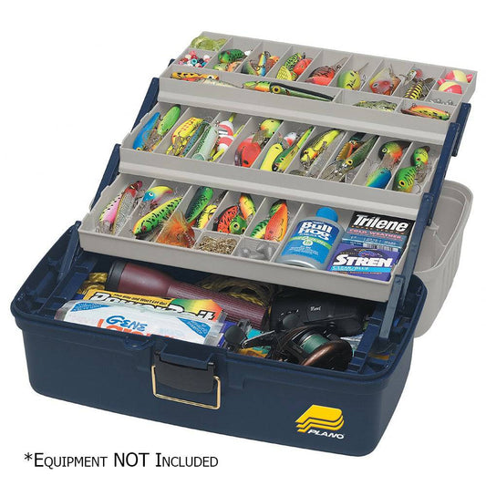 Plano Three-Tray Fixed Compartment Tackle Box - XL [613306] - Twin Screws Marine Service